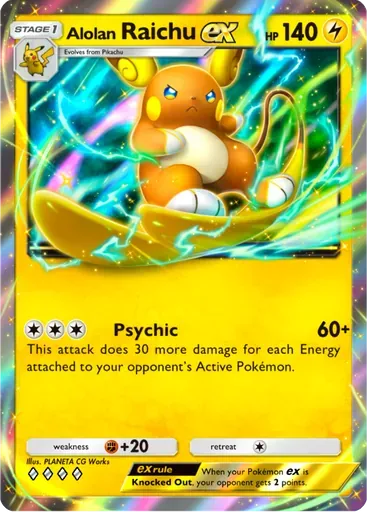 Alolan Raichu ex