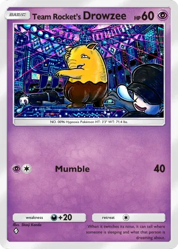 Team Rocket's Drowzee