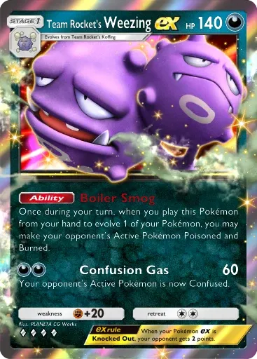 Team Rocket's Weezing ex