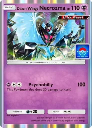 Dawn Wings Necrozma